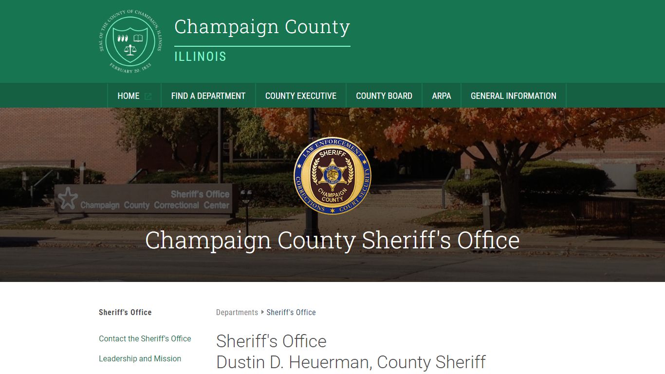 Sheriff's Office | Champaign County Illinois